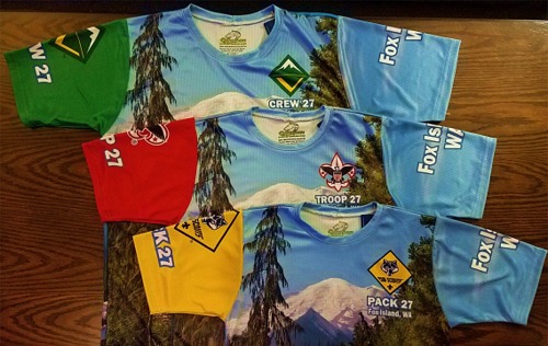 Pack 27 Cub Scout T-Shirt Order