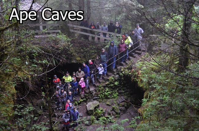 P-27 Ape Caves Family Campout - Pack 27