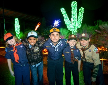 Scout Night at Zoolights